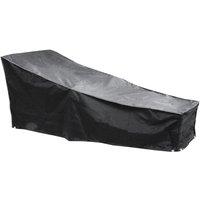 Cozy Bay Furniture EZBreathe Sun Lounger Cover in Black