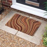 Nicoman Spaghetti Door Mat Dirt-Trapper 75 x 44cm - Multi Colour Candy | Size: 44 cm x 70 cm