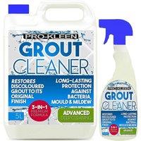 ProKleen Tile Grout Cleaner Restorer & Reviver for Kitchen & Bathroom 5.75L in Clear