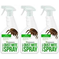 Xterminate Dust Mite Killer Spray HSE Licenced 3 x 1L in White