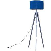 Tripod Grey Floor Lamp