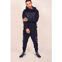 The Wolf Men's Heritage Tracksuit Set in Navy | Size: 2XL