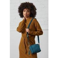 Nomads Clothing Women's Suede Crossbody Bag in Blue