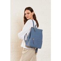 Nomads Clothing Women's Canvas Rucksack in Blue