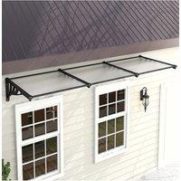2.7m W x D 0.9m D Window Door Canopy Awning Rain Cover