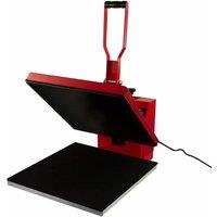 Monstershop Clam Heat Press 50 x 50cm in Red | Size: 50 x 50 cm