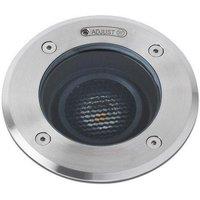 Netlighting Geiser Integrated LED Recessed Outdoor Ground Light 3000K IP67 in Grey