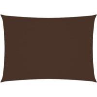 Sunshade Sail Oxford Fabric Rectangular 3.5x5 m Brown