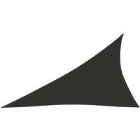 Berkfield Home Sunshade Sail Oxford Fabric Triangular 3x4x5 m Anthracite in Black