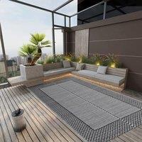 Berkfield Home Outdoor Rug Black 140x200 cm PP