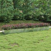 Berkfield Home Garden Raised Bed 600x80x45 cm Galvanized Steel Silver | Size: 600 x 80 x 45 cm