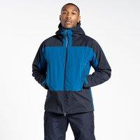 Craghoppers Expert Active Hooded Waterproof Jacket in Blue | Size: XS