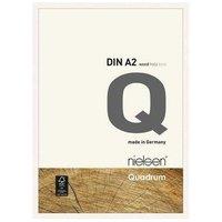 nielsen Quadrum A2 Wooden Picture Frame With Protective Glass Front in White