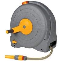 Hozelock 2494 Freestanding 40M Fast Reel + 40M Of 12.5Mm Hose in Grey