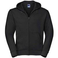 Russell Men's Authentic Hooded Sweatshirt in Black | Size: 4XL
