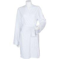 Towel City Women's Wrap Robe in White | Size: Small
