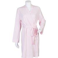 Towel City Women's Wrap Robe in Light Pink | Size: Small