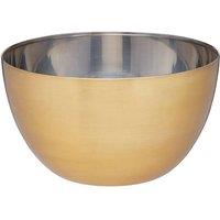 MasterClass Stainless Steel Brass Finish Mixing Bowl, 2.8L in Gold