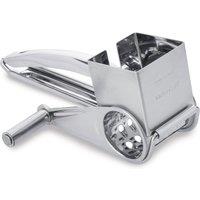 KitchenCraft Stainless Steel Rotary Grater With Three Drums in Metallics