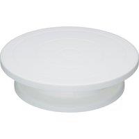 KitchenCraft Revolving Cake Decorating Turntable in White