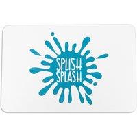 Splish Splash White Stone Non Slip Bath Mat