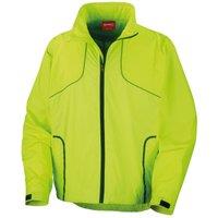 Spiro Men's Crosslite Track Jacket in Lime | Size: XL