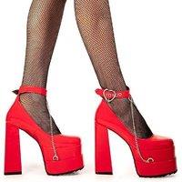 'Sweetheart' Platform Heels