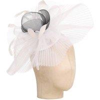 PEACH ACCESSORIES Women's Swirling Ribbons Fascinator in Black