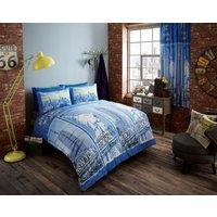 Printed Polycotton Inspire Duvet Cover With Pillowcases