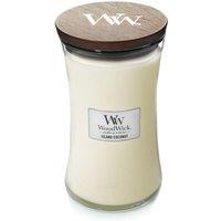 Woodwick Women's Island Coconut Large Candle in Cream