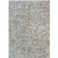 Kukoon Silver Grey Super Soft Shaggy Area Rug | Size: 80 cm x 150 cm