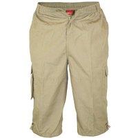 D555 Men's Mason Kingsize Cargo Shorts in Light Sand | Size: 6XL