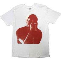 Post Malone Red Photo Live T-Shirt in White | Size: Large