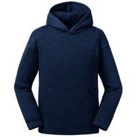 Russell Authentic Hooded Sweatshirt in Navy | Size: 5-6 Years