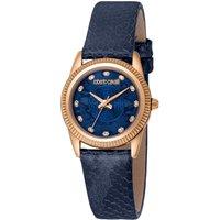 Roberto Cavalli Women's Swiss Quartz Watch in Dark Blue