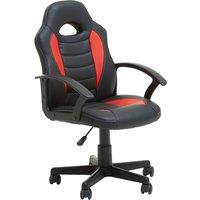 Orsina PU Leather Effect Home Office Gaming Chair in Red
