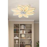 90W Modern Flower Shape Ceiling Fan with Light