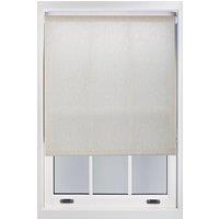 Furnished Men's Natural Beige Linen Roller Blinds - Trimmable Window Shade for Home & Office | Size: 60 cm width x 165 cm drop