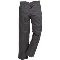 Portwest Men's Preston Workwear Trousers (2885) Pants in Black | Size: 30R
