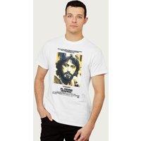 Serpico Men's The Most Dangerous Man Alive An Honest Cop T-Shirt in White | Size: Small