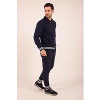 The Wolf Men's Signature Tracksuit Set in Navy | Size: Large