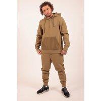 The Wolf Men's Relaxed Tracksuit Set in Brown | Size: Medium