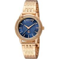 Roberto Cavalli Women's Swiss Quartz Watch in Dark Blue