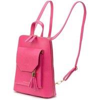 Elie Beaumont Women's Verso Backpack/Crossbody Bag in Cerise