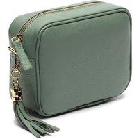 Elie Beaumont Women's Crossbody Tassel Bag in Mint
