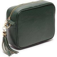 Elie Beaumont Women's Crossbody Tassel Bag in Bottle Green
