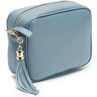 Elie Beaumont Women's Crossbody Tassel Bag in Light Blue