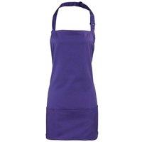 Premier Colours 2 in 1 Full Apron in Purple