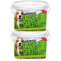 ProKleen Grass Green Lawn Granular Professional NPK Fertiliser 2 x 2.5KG
