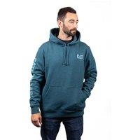 Caterpillar Men's Trademark Banner Hooded Sweatshirt in Blue | Size: Medium